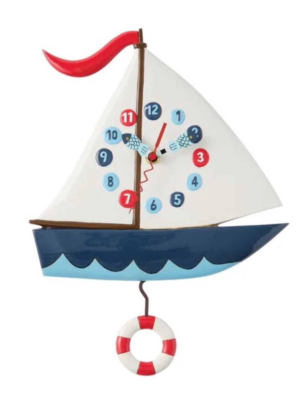 Allen Design Smooth Sailing Clock.